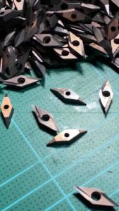 มีดกลึงv11. เก่าญี่ปุ่น สภาพสวย มุม0.2