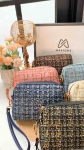 MARIONE - CAESAR Pouch Wanita Dompet Korean Style Pouch Make Up