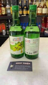 Sô Chu Soju JISAN Grape 13.5% 360ml-Vị Nho