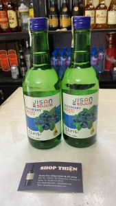 Sô Chu Soju JISAN Blueberry 13.5% 360ml-Vị Việt Quất