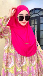 Gamis Set Hijab Rayon Premium Gamis Hijab Burgo Jumbo Gamis Busui free hijab burgo jersey