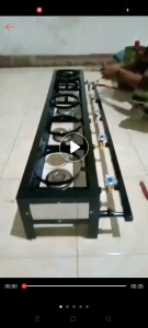 kompor gami sambel cobek 5tunggku