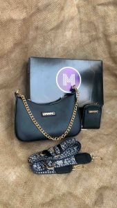 TAS SHOULDER WANITA MANINO BISA SELEMPANG PREMIUM FREE POUCH CANTIK DAN BOX EKSLUSIF