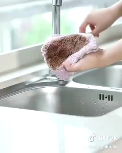 K798 Kain Lap Anti Minyak / Kain Lap Microfiber Serbaguna Serap Air / Kain Lap Piring / Towel