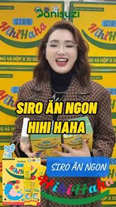 [ Chính Hãng ] Siro Ăn Ngon Hihihaha Danisuzi Huyền Phi Hỗ Trợ Ăn Ngon Ngủ Ngon Hộp 30 Gói x 10ml