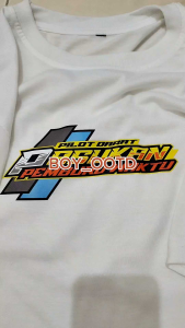 Kaos Kata-Kata Pilot Darat & Kaos Cotton Combed Cowok