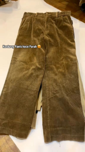 Celana Corduroy Panjang Pria Jumbo BEST SELLER - Celana Corduroy Pria Gombrong Big Size