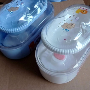 Tempat Bedak Double Sabun (Biru): Solusi Praktis untuk Wanita