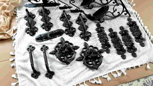 มือจับประตู คลาสสิค มือจับประตูเหล็กหล่อ มือจับประตูวินเทจ