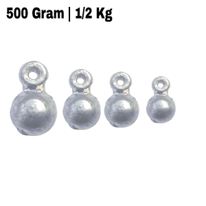 Paket 500 Gram | 1/2 Kg timah pemberat pancing model anting mancing lebih nyaman dengan denan model ini