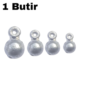 1 Butir timah pemberat pancing model Anting berpungsi sebagai tambahan berat Umpan