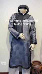 Áo the khăn xếp(ông đồ)hát quan họra đình chùa lễ hội.