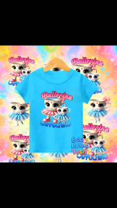 kaos anak-anak ballerina kaoa anak anomali