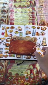 2in1 Sticker + Postcard DIY Asian Heritage Food Design Concept (BUY 10 FREE 1)