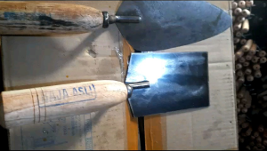 Paket Cetok Kotak & Lancip 18cm Baja Asli anti paku