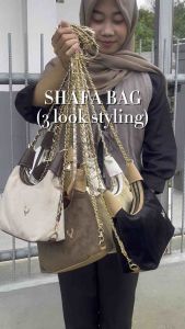 SHAFA TAS SELEMPANG WANITA TERBARU/TAS WANITA BAHU RANSEL WANITA