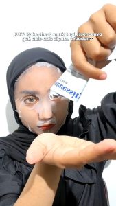 Madame Gie Necessity Sheet Mask- MaskerPerawatan Wajah