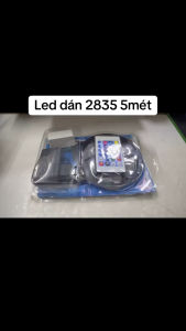 LED DÁN 2835 5 MÉT + NGUỒN + REMOTE
