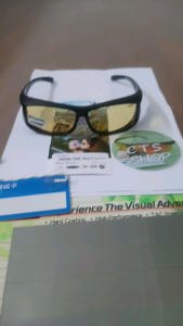 CTS IDEAL 9043 Polarized Sunglasses (Trans Vision Lens)