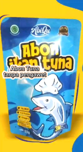 Abiqu Abon Ikan Tuna 15gr Abon MPASI Tanpa Pengawet Non MSG