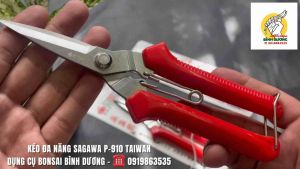 KÉO CẮT ĐA NĂNG SAGAWA P910 Thép hợp kim Nhật Bản