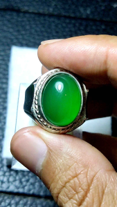 Batu cincin hijau garut natural
