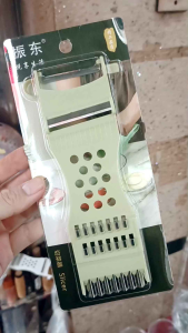 Nạo rau củ quả đa năng 5 trong 1 bền đẹp sắc - Nạo gọt bào cắt răng cưa ép sợi hoa tròn #vattuducduyen