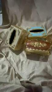 Tempat tisu Luxury Kotak Tisu Mewah Gaya Eropa Tissue Box European Style Premium