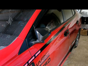 TOYOTA VIOS 2014 - 2025 GEN 3 TO 4.5 AUTO FOLDING REARVIEW MIRROR CONVERTING KIT PLUG AND PLAY works with the stock car remote