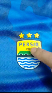 Jersey Piala Presiden Home 2024 Logo Timbul & Jersey Persib Warna Biru