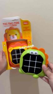 EducratePH TIC-TAC-TOE Two-in-One Memory Game – Light & Sound