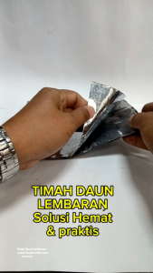 Timah Pancing Daun Lembaran per 1 Lembar | Timbel Lembaran Pancing | Timah Lembaran Serbaguna | Timbel Daun Murah  Berkualitas
