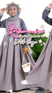 Gamis Anak Usia 7-16 Tahun: Desain Armey Teen Kids & Bahan Crinkle Airflow Premium