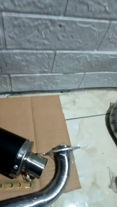 (bisa cod) knalpot racing corong Thailand FREE LASER NAMA cobra tinggi ngacung ndengak sunmori semua matic