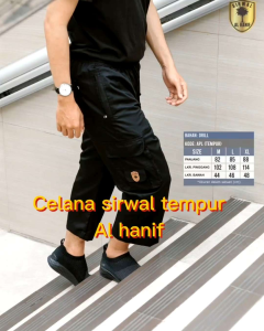 Celana Sirwal Tempur Premium Al Hanif Pria Dewasa Best Seller - Murah