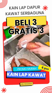 Kain lap dapur Kawat halus untuk membersih panci dan tidak merusak panci
