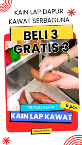 Kain lap dapur Kawat halus untuk membersih panci dan tidak merusak panci
