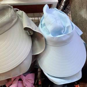 หมวกชาวสวน กันUV ผ้าดีงานดี หมวกกันแดด 360 องศา หมวกคลุมหน้ากันแดด