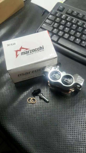 KALIPER CALIPER PALA BABI BAHAN CNC 4 PISTON MERK MARZOCCHI