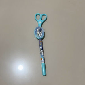 Bolpen Fancy Gantung Gunting/ Stampel