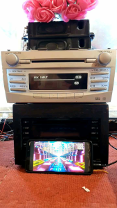 Máy phát nhạc liền Amply TOYOTA CAMRY MEXICO. TÍNH NĂNG RADIO/AUX IN 3.5/ ĐĨA CD.