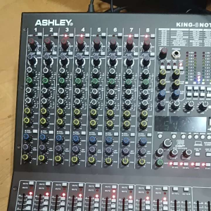 Mixer Audio Ashley King8 Note/King 8 Note Usb-Bluetooth-Recording Pc