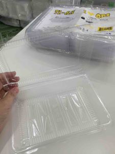 กล่อง OPS ใสฝาพับ ฝาล็อคไม่ได้ ไม่เป็นไอน้ำ จำนวน 100 ใบ