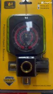 เกจวัดน้ำยาแอร์Low หัวเดี่ยวYellow Hat รุ่น YH-SL-011เกจเดี่ยว