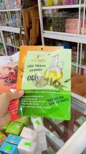 Tắm Trắng Da Body SPASKIN 100g Chăm Sóc Làn Da ( Lựu Đỏ -Olive-Cam Mật Ong ) Spa Skin