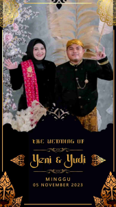 Undangan Pernikahan Model Adat Jawa | Isi 50 Lembar | Bonus Kartu Ucapan 100 Pcs dan Video Undangan