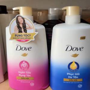 Dầu gội Dove phục hồi hư tổn 880g công nghệ mới giá mới