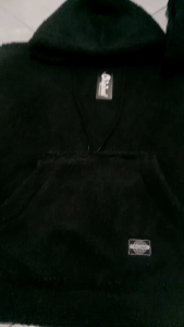 sweater hoodie sherpa pria polos bulu premium murah model kekinian trendy