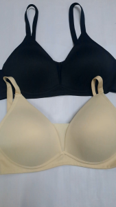 AVON  SALE LOWEST PRICE MOULDED NONWIRE NUDE AND BLACK BRA