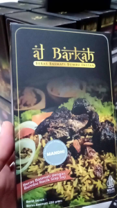 Beras basmati dan Bumbu Nasi Kebuli Kabsah Biryani Mandhi Al Barkah 250g